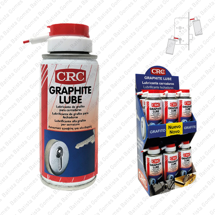 Spray Lubrificante em grafite especial fechaduras e cilindros Produtos